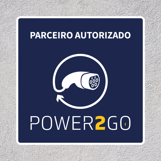 PLACA - PARCEIRO AUTORIZADO Power2Go